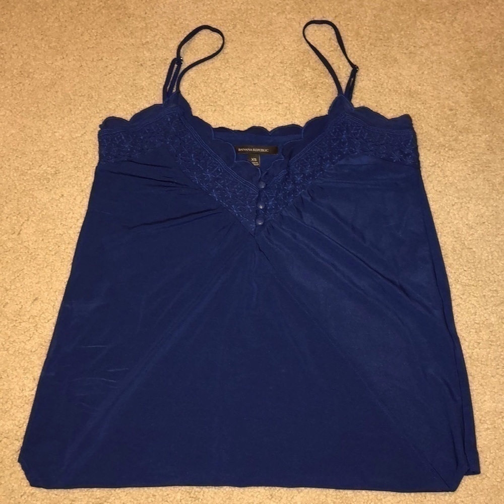 Banana Republic Faux Wrap Tank Top - Picture 2 of 6